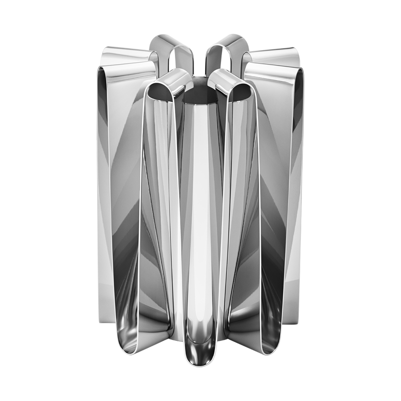 FREQUENCY VASE, LARGE - STAINLESS STEEL - 10014937