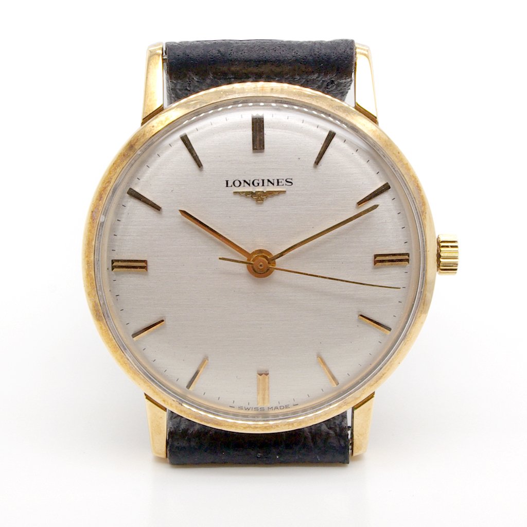 Longines 9ct hot sale gold watch