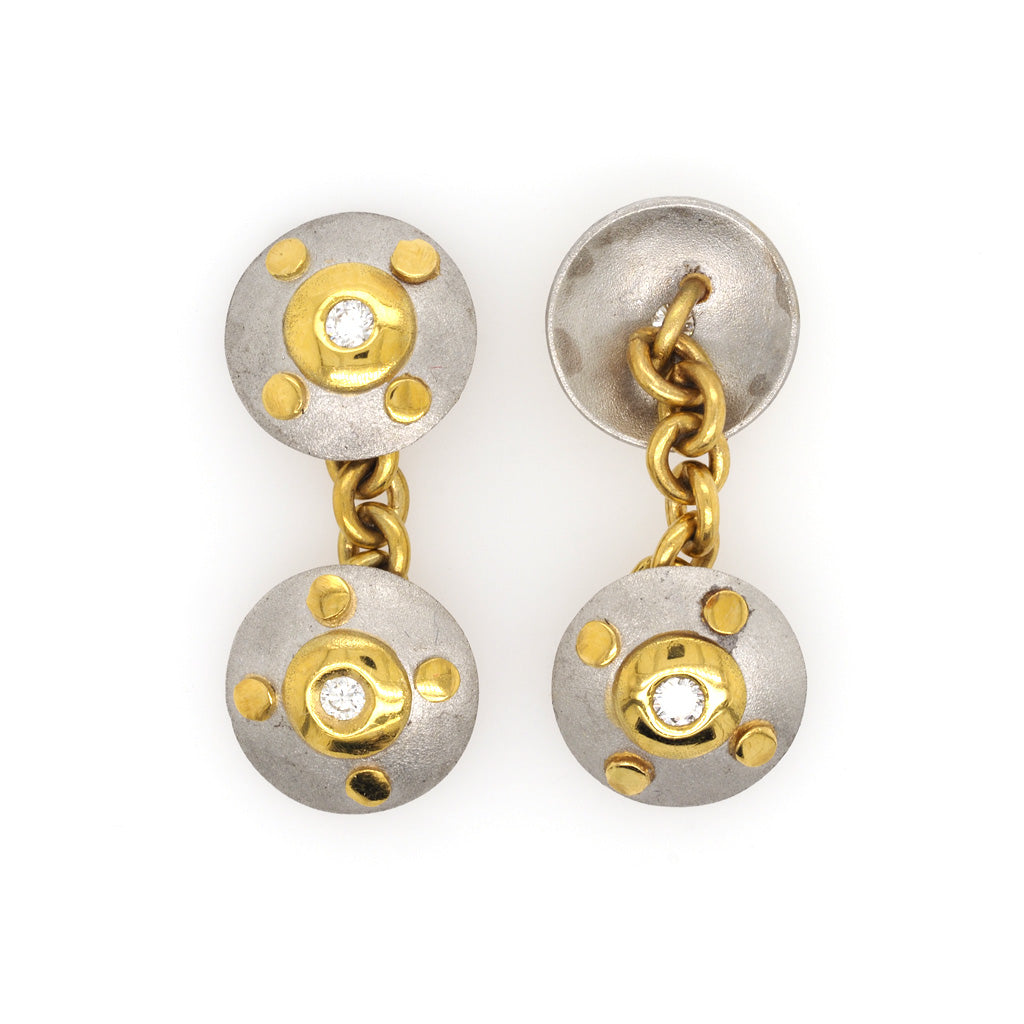 Ball and chain on sale cufflinks