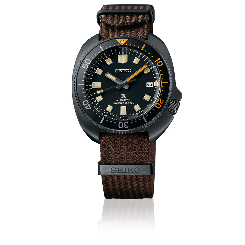 The Prospex Black Series 2022 Seiko Heritage collection 1970 Recreation Limited Edition SPB257J1